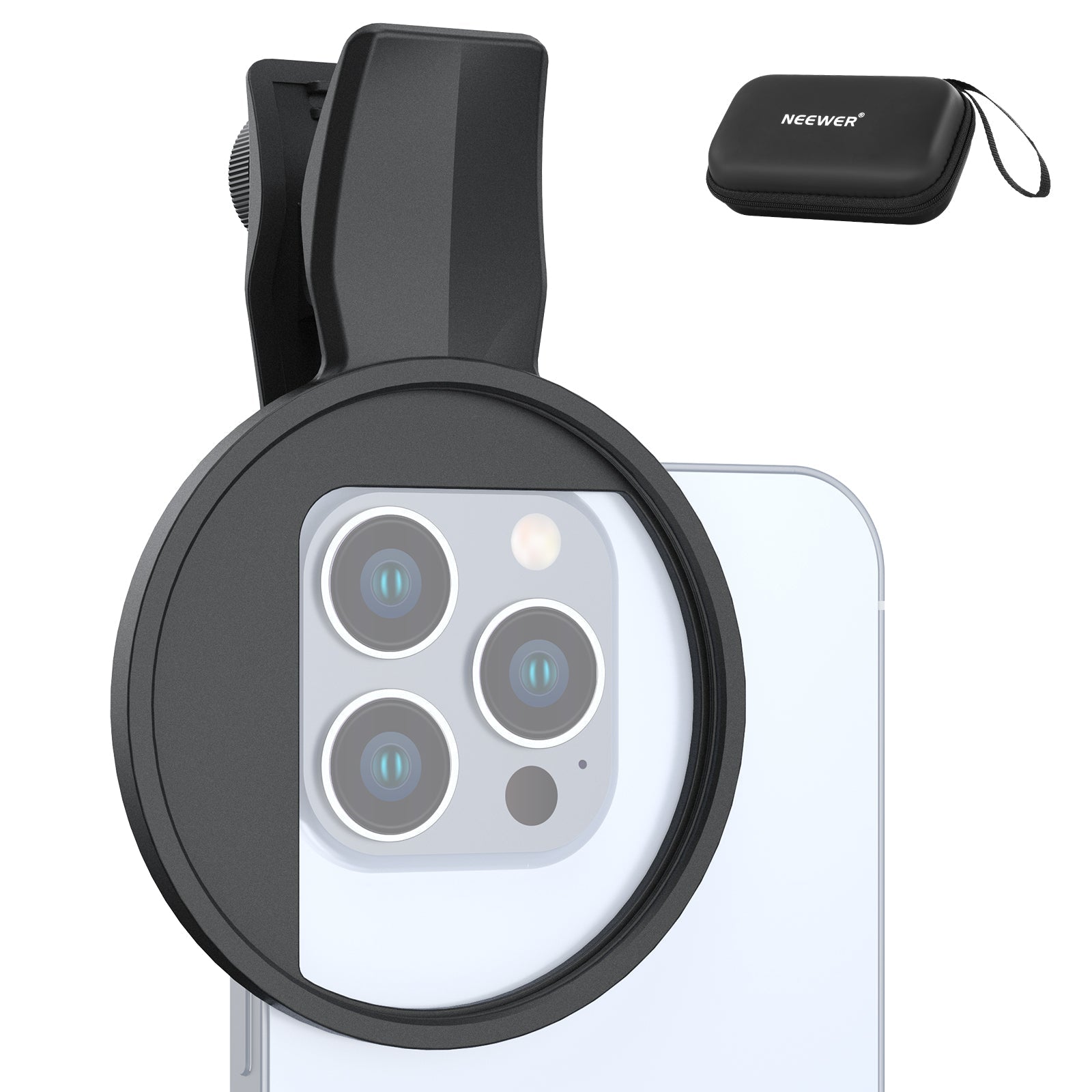 NEEWER LA007/LA008 67mm Phone Filter Clamp For Smartphone