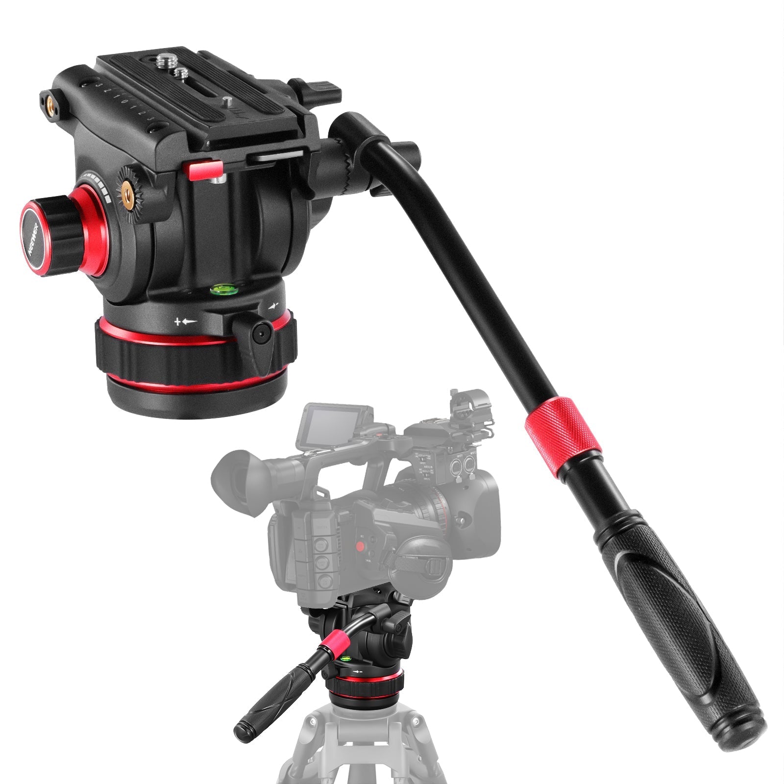 NEEWER GM006 Pro Video Tripod Fluid Head