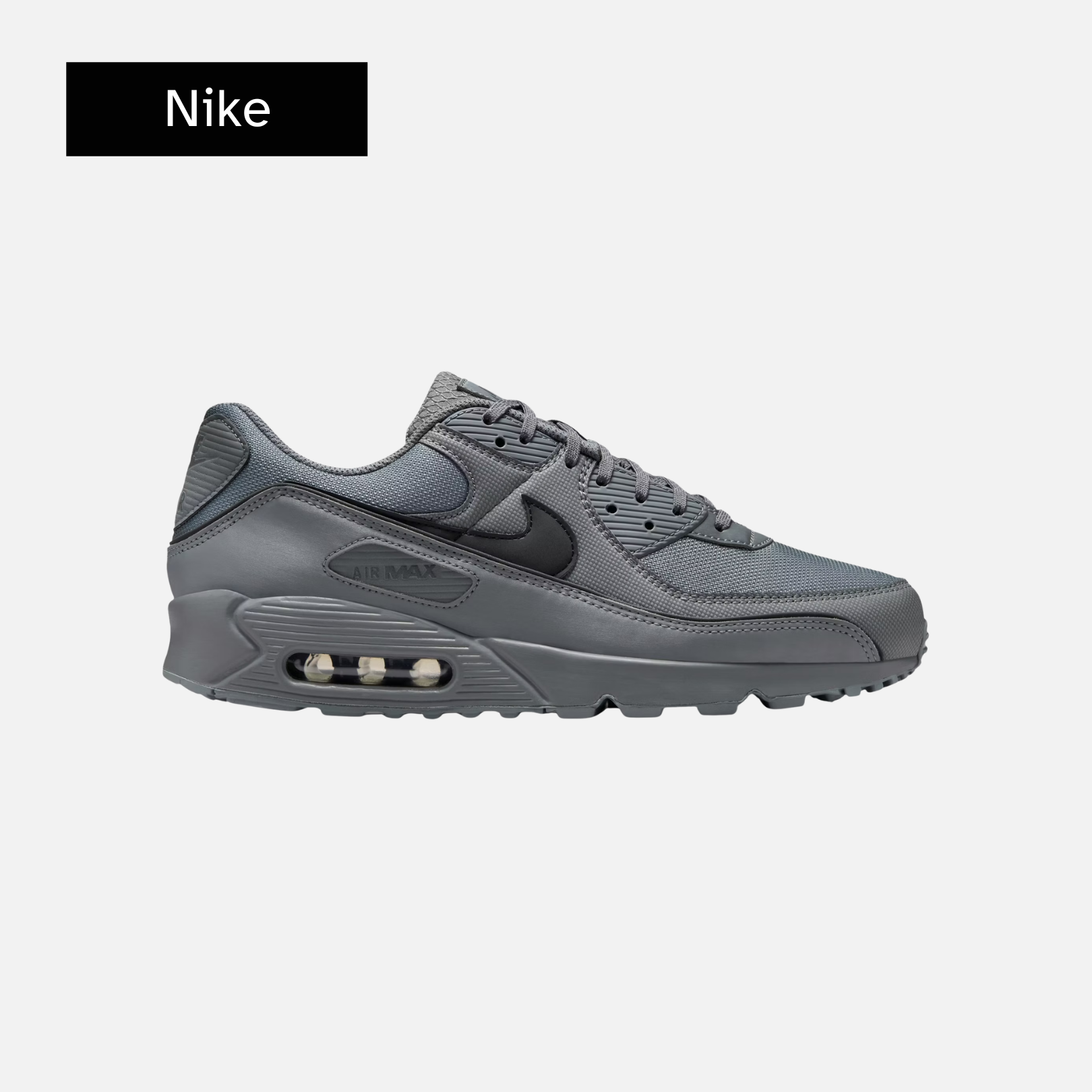 Nike Air Max 90 Premium 'Smoke Grey Black'