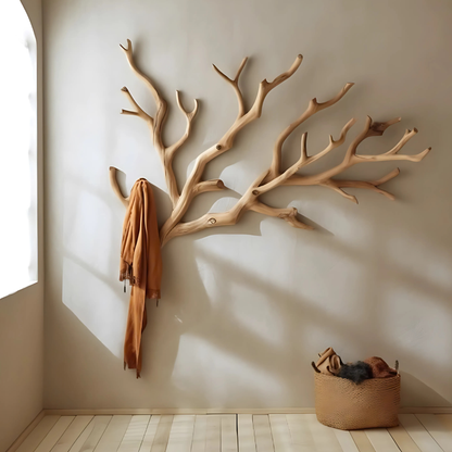 Custom Wood Coat Rack Driftwood Hanging Clothes