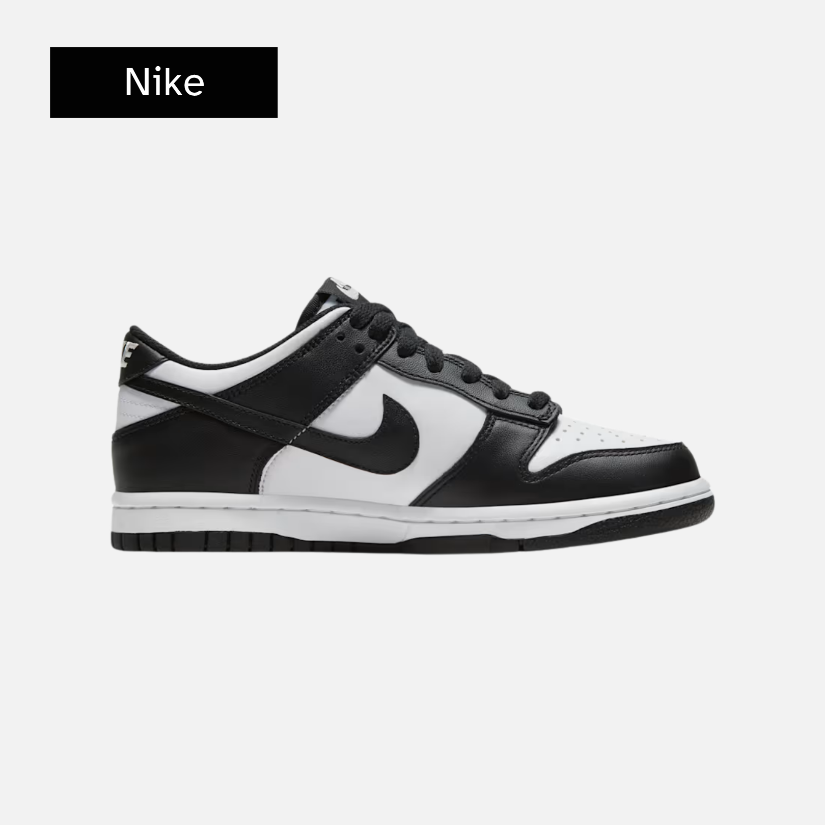 Nike Dunk Low GS 'Black White'