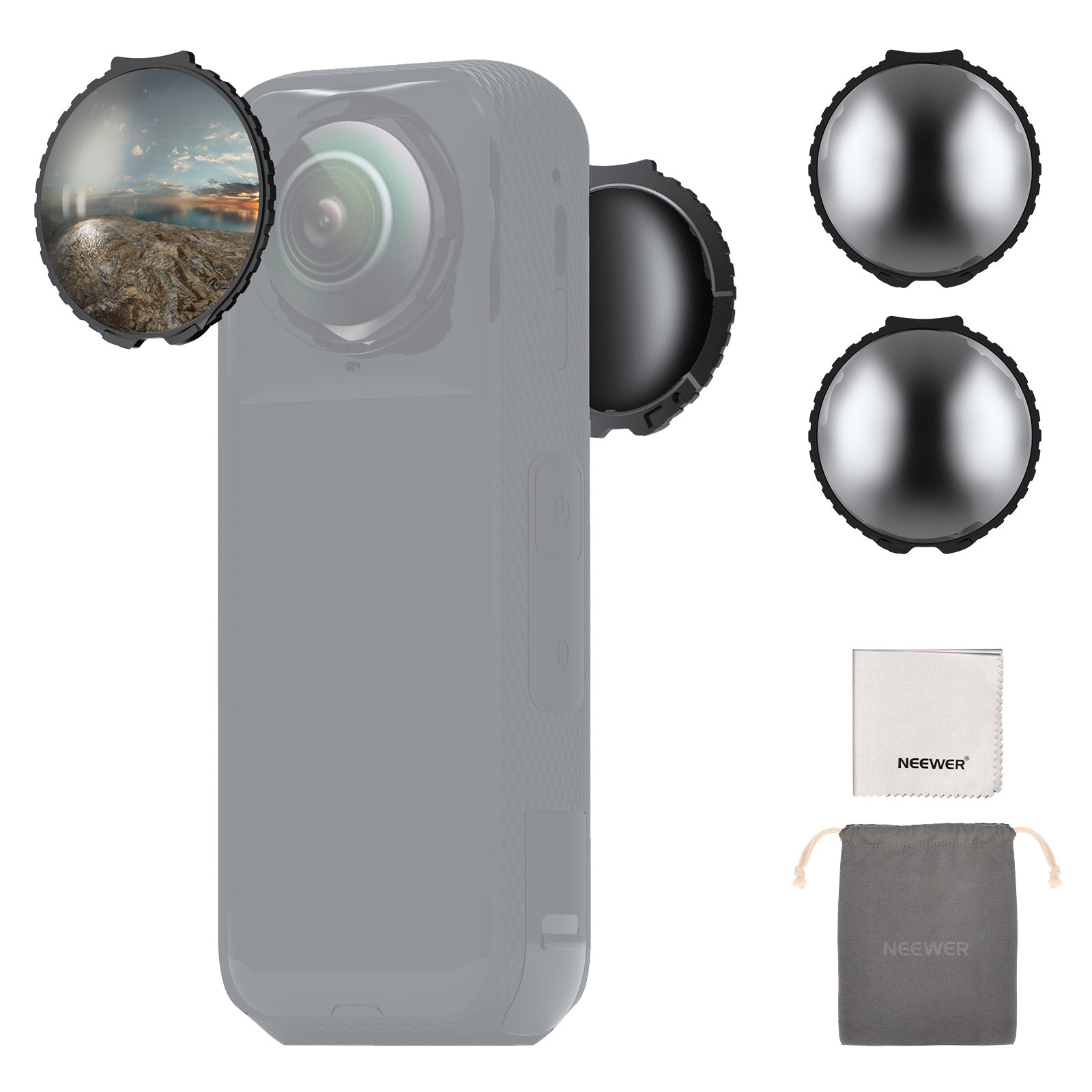 NEEWER ND Filters Compatible with Insta360 X5