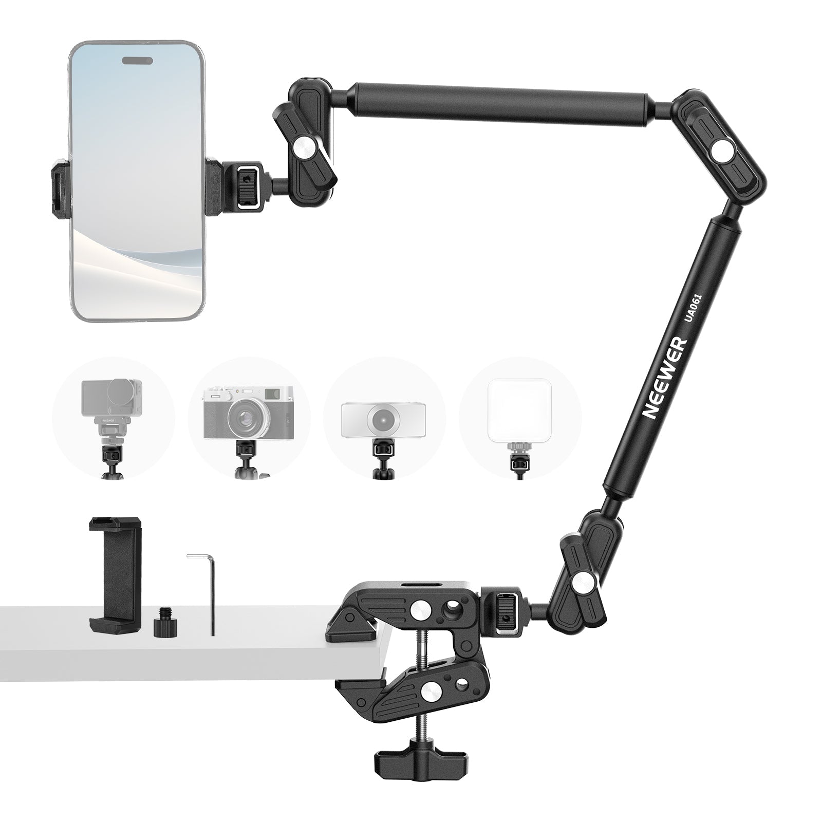 NEEWER BASICS UA061 Magic Arm Desk Mount