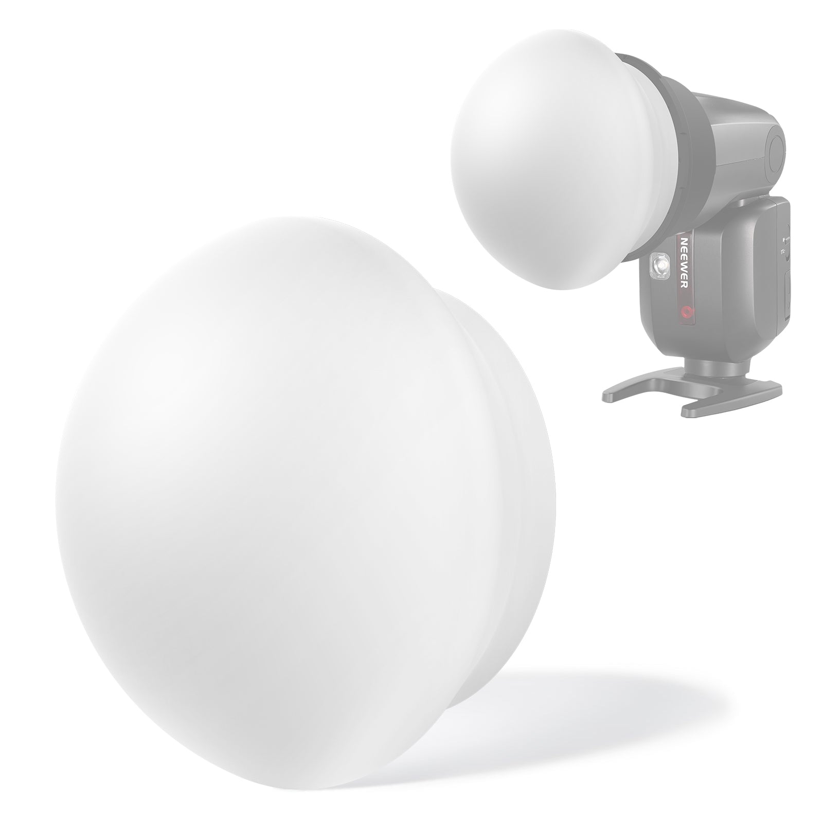 NEEWER CRS9 Silicone Flash Diffuser for NEEWER Square/Round Head Flashes