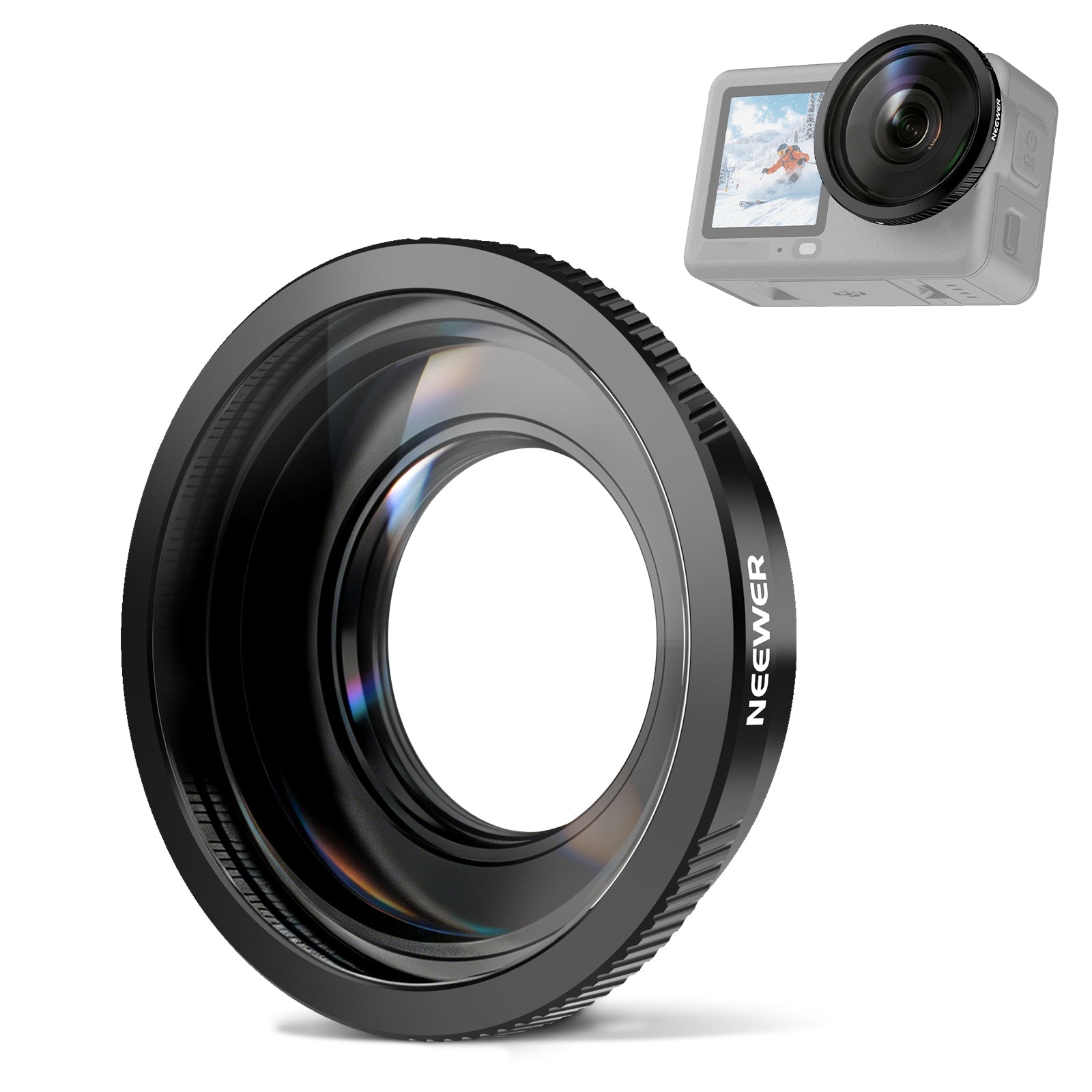 NEEWER FL-B53 180° FOV Wide Angle Lens For DJI Osmo Action 6