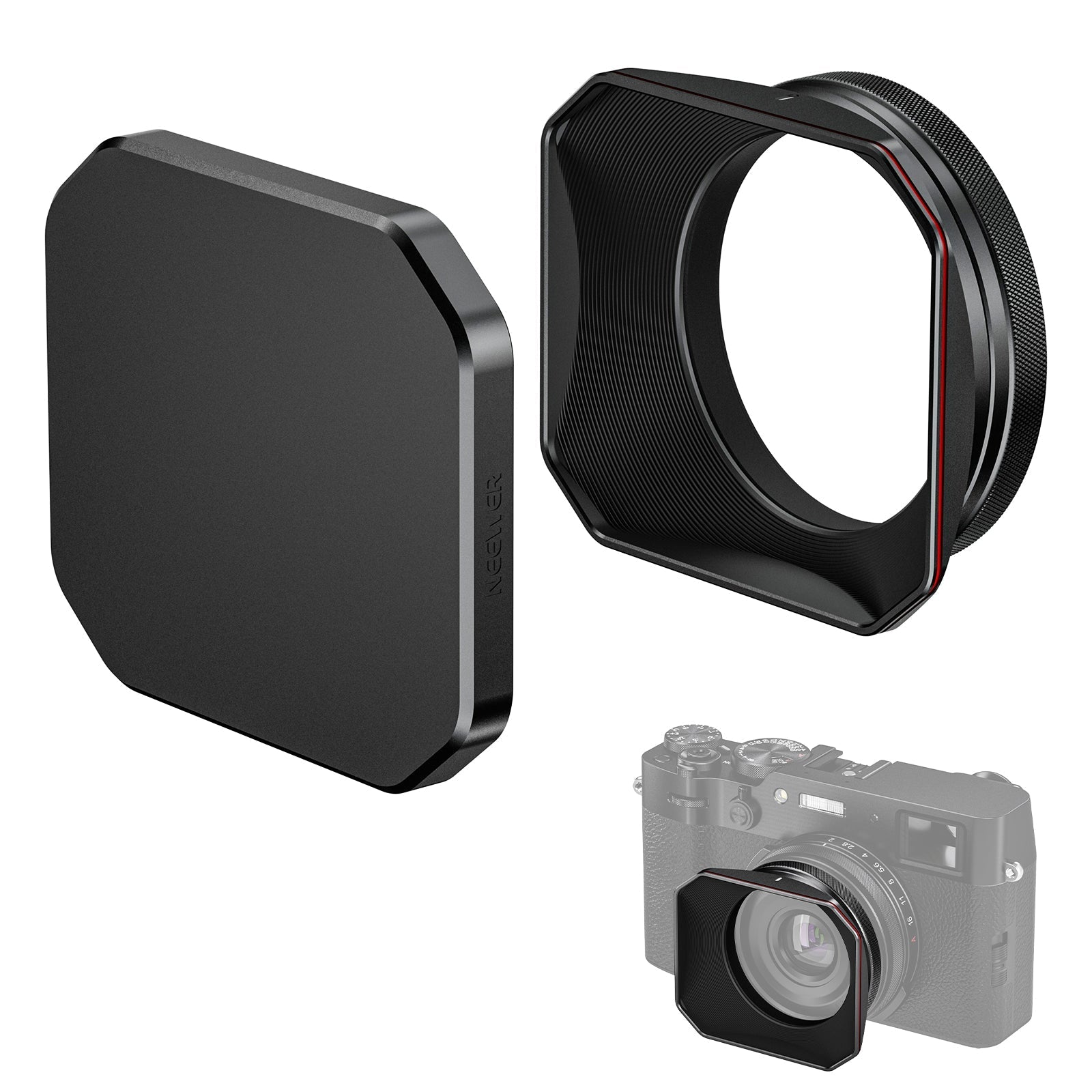 NEEWER CA087 Square Lens Hood for X100V & X100VI