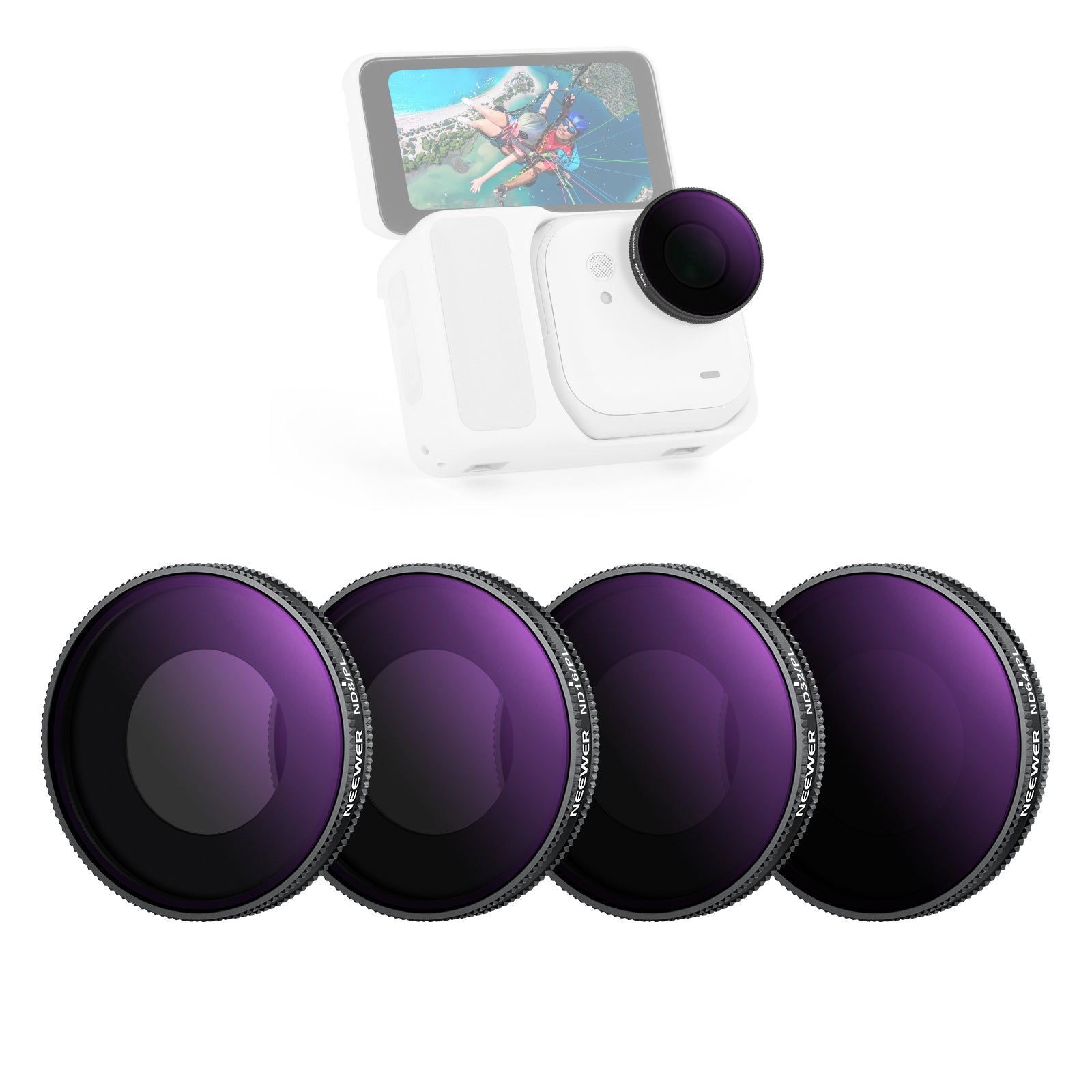NEEWER Filter Set For Insta360 GO Ultra