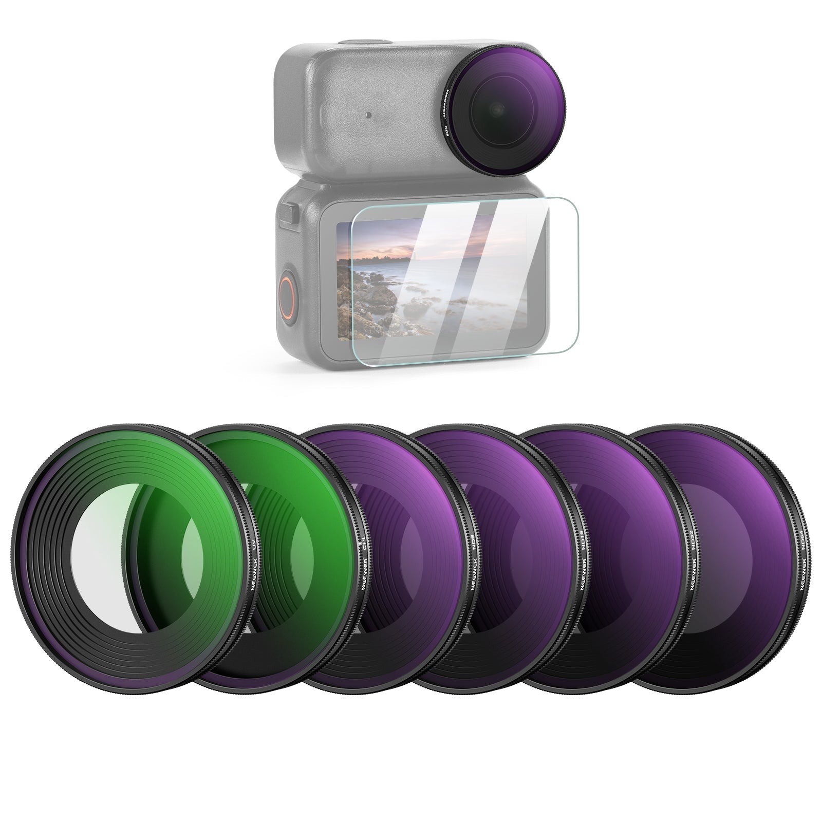 NEEWER ND Filter Set For DJI Osmo Nano