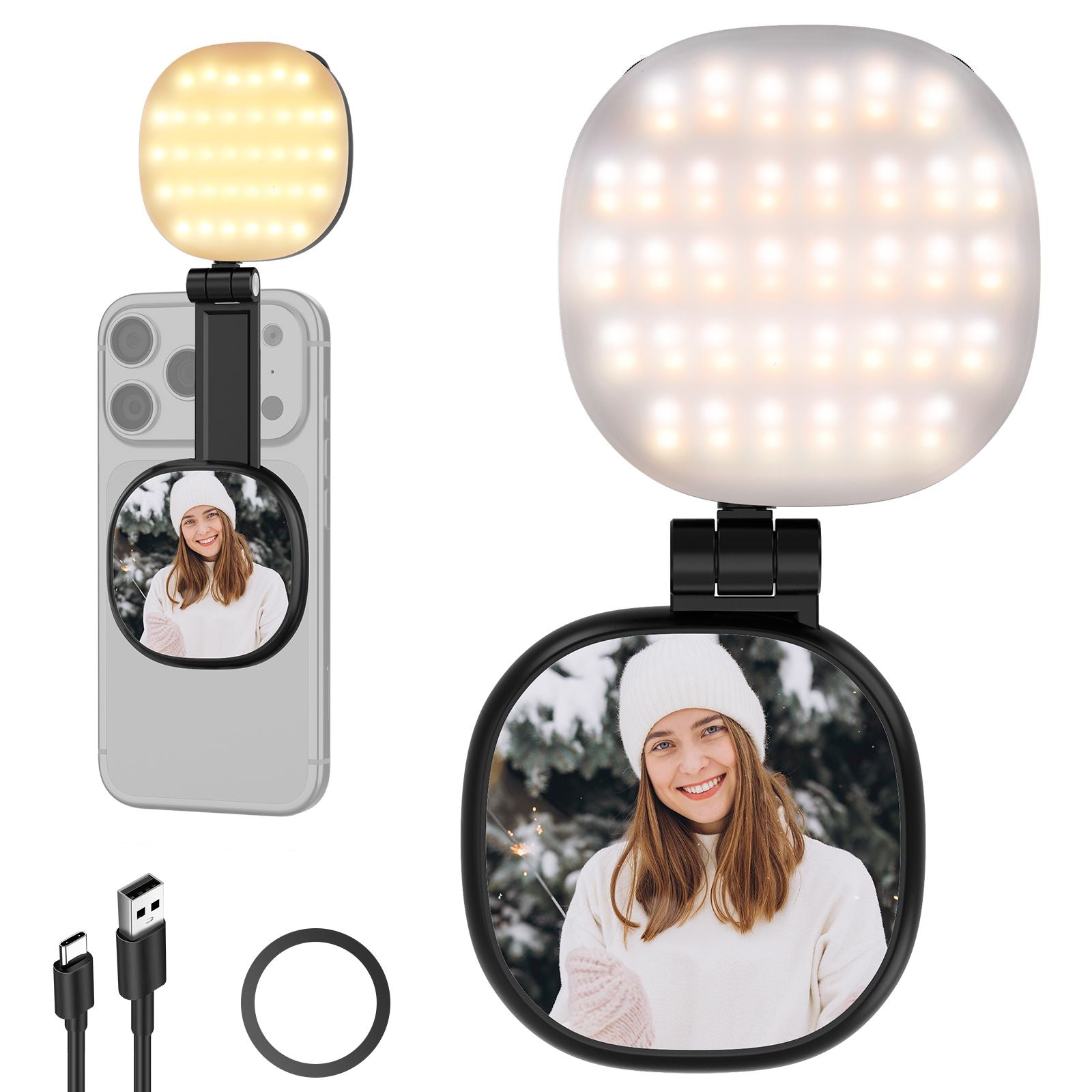 NEEWER BASICS NL72B Magnetic Selfie Light