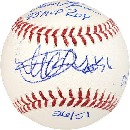 Ichiro Suzuki & Fred Lynn Autographed Official MLB Baseball Baseball #/51 IS Holo & PSA/DNA Stock #101264