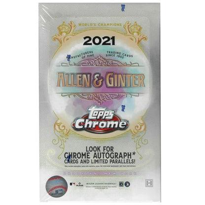 2021 Topps Allen & Ginter Chrome Baseball Hobby Box