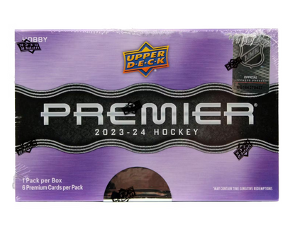 2023-24 Upper Deck Premier Hockey Hobby 10-Box Case