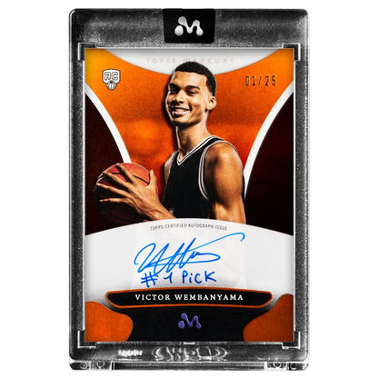 2023/24 Topps Mercury Victor Wembanyama Basketball Hobby Box