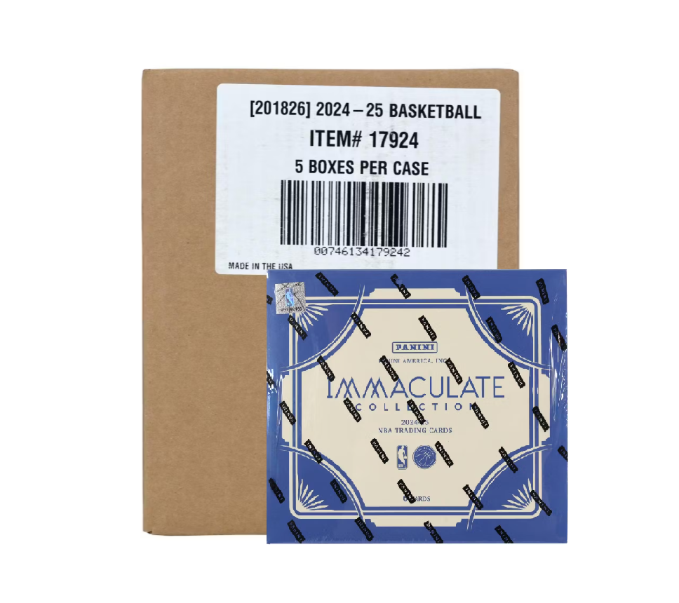 2024-25 Panini Immaculate Basketball Hobby 5-Box Case