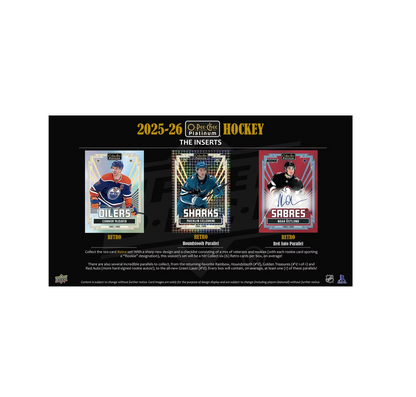 2025-26 Upper Deck O-Pee-Chee Platinum Hockey Hobby 8-Box Case