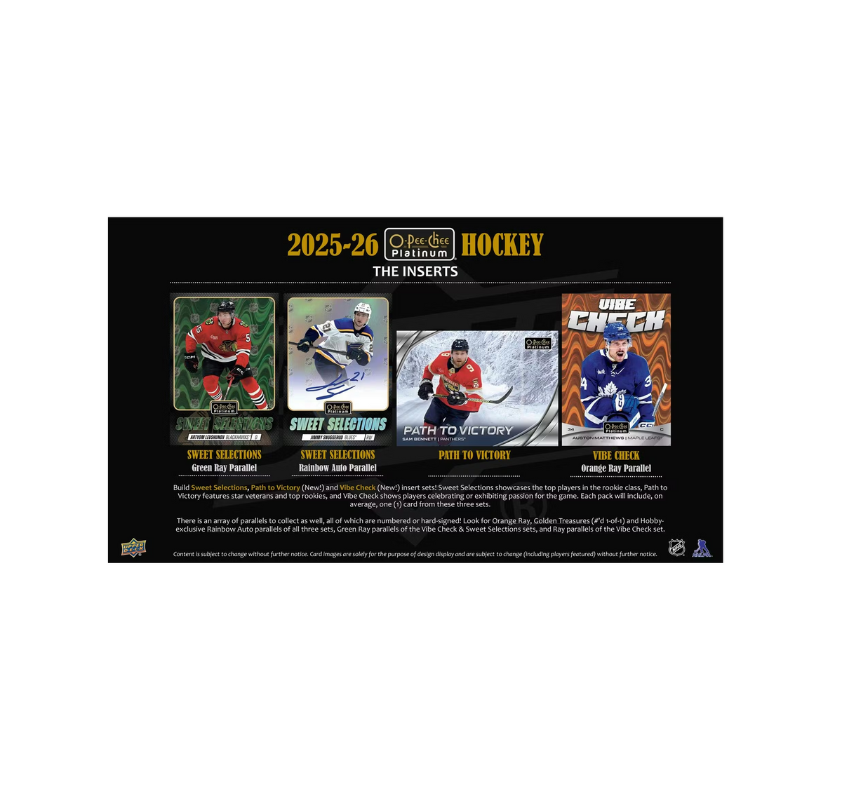 2025-26 Upper Deck O-Pee-Chee Platinum Hockey Hobby 8-Box Case