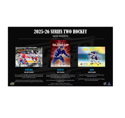 2025-26 Upper Deck Series 2 Hockey Hobby 12-Box Case