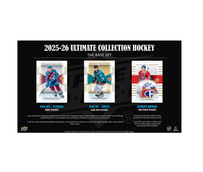 2025-26 Upper Deck Ultimate Collection Hockey Hobby 8-Box Case