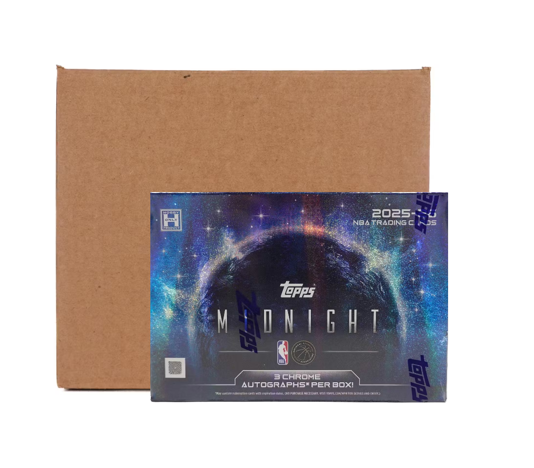 2025-26 Topps Midnight Basketball Hobby 8-Box Case