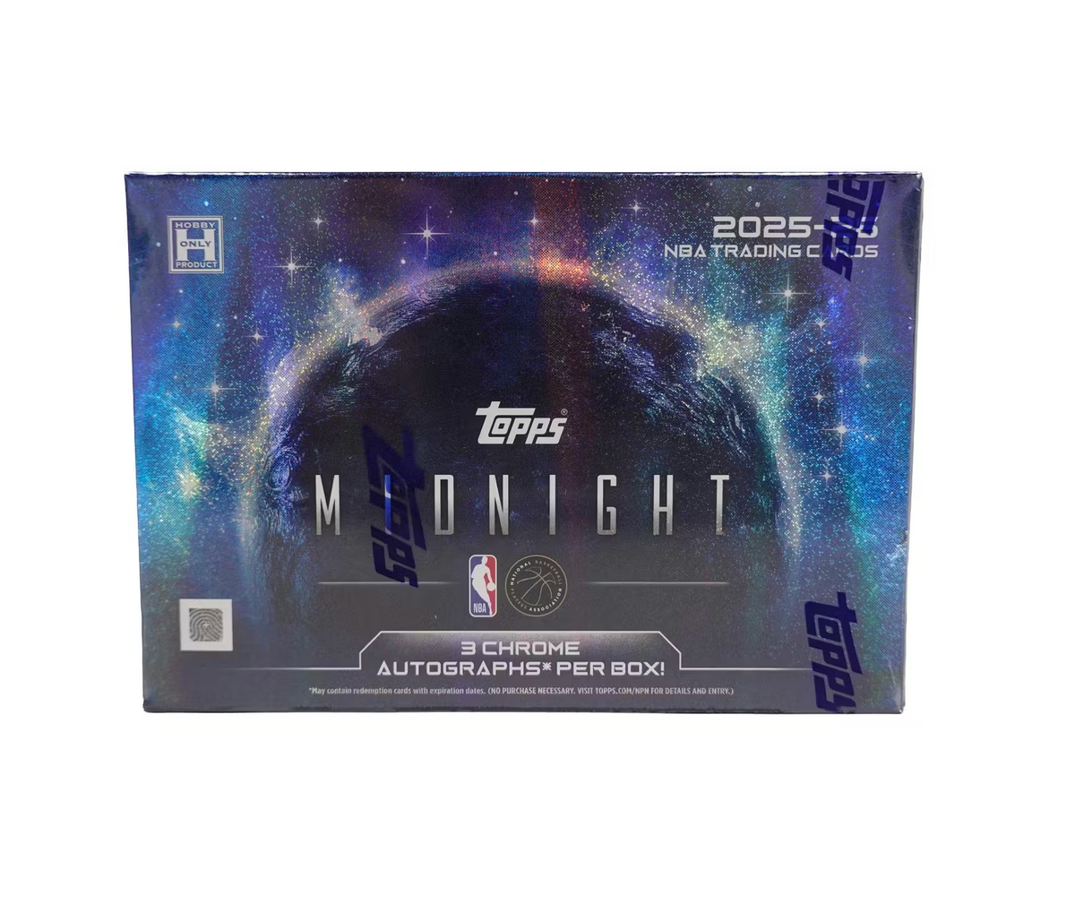 2025-26 Topps Midnight Basketball Hobby 8-Box Case