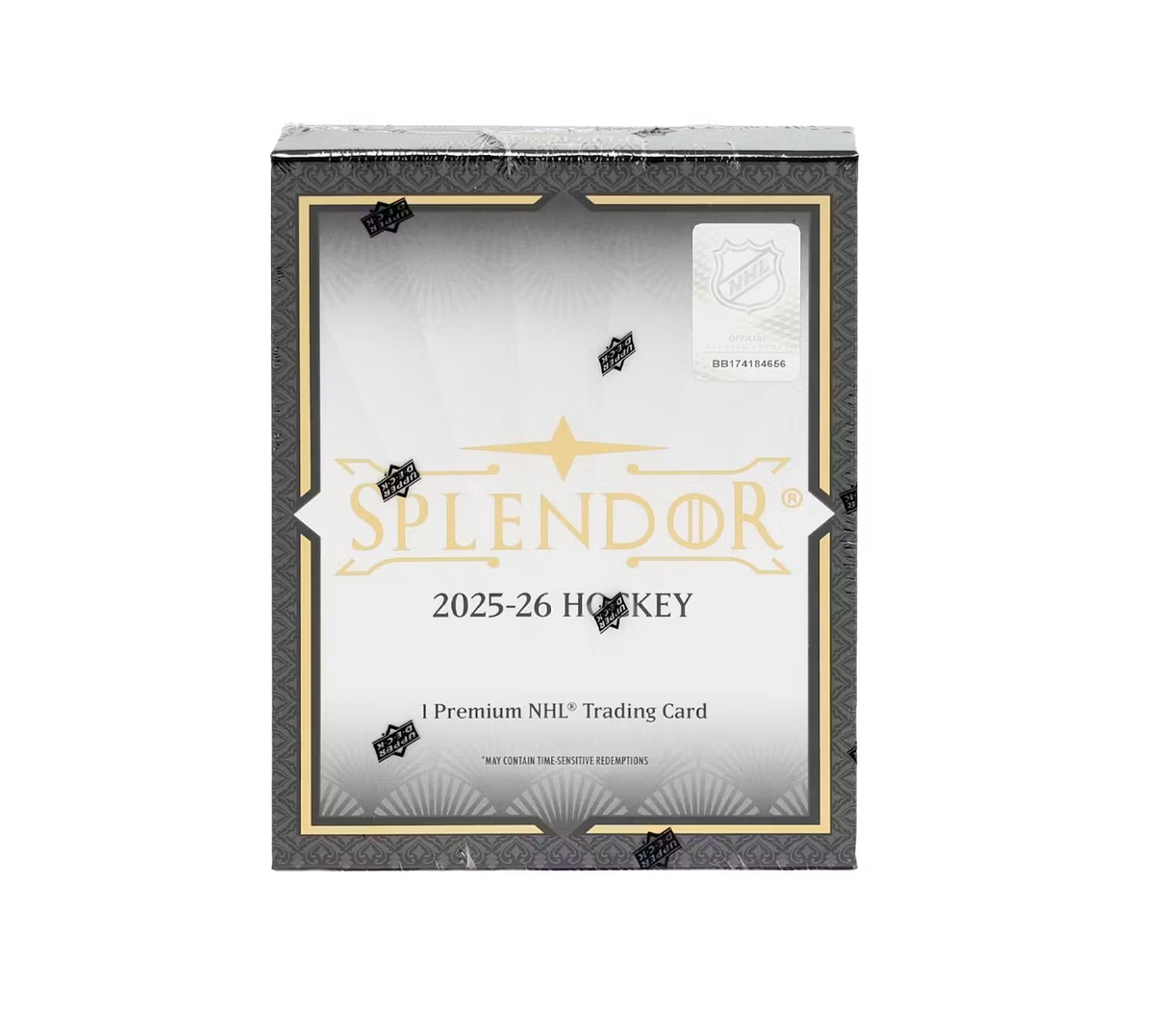 2025-26 Upper Deck Splendor Hockey Hobby 6-Box Case