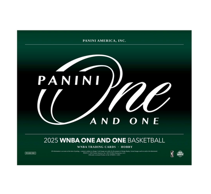 2025 Panini One & One WNBA Basketball Hobby 10-Box Case