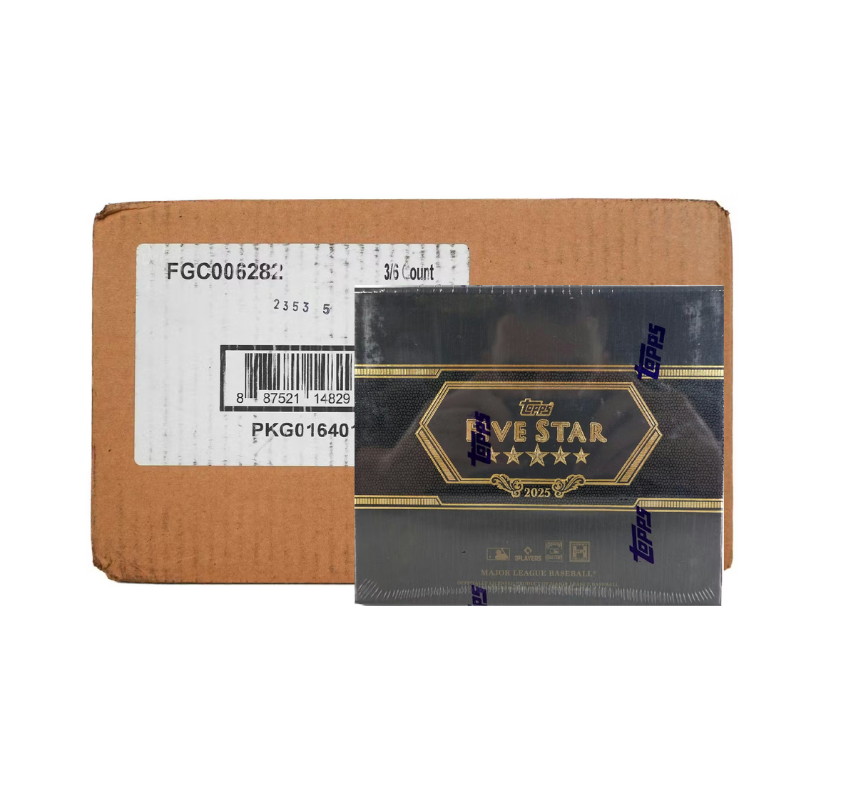 2025 Topps Five Star Baseball Hobby 3-Box Case