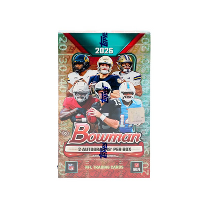 2026 Bowman Football Hobby 12-Box Case