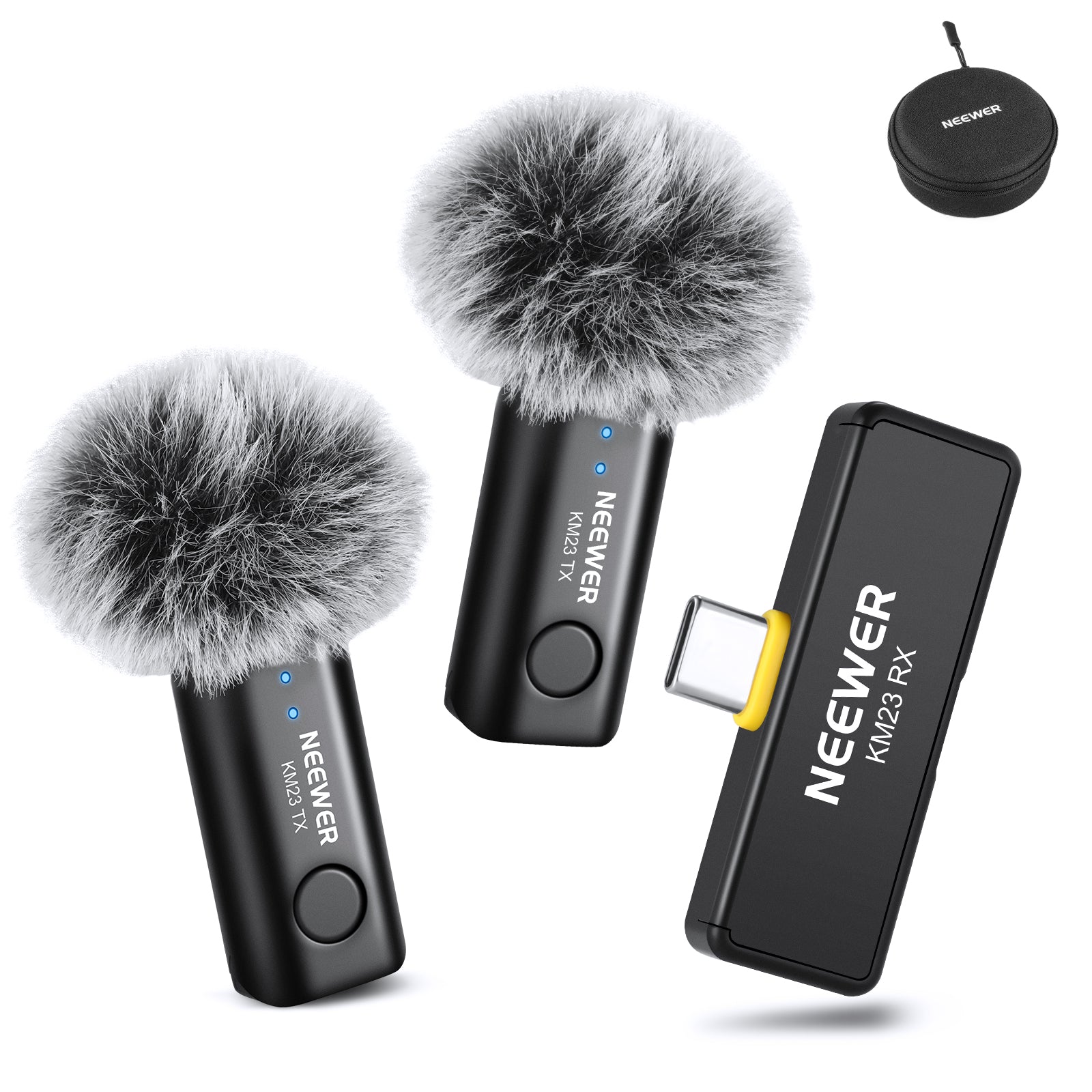 NEEWER KM23 Wireless Lavalier Microphone Kit