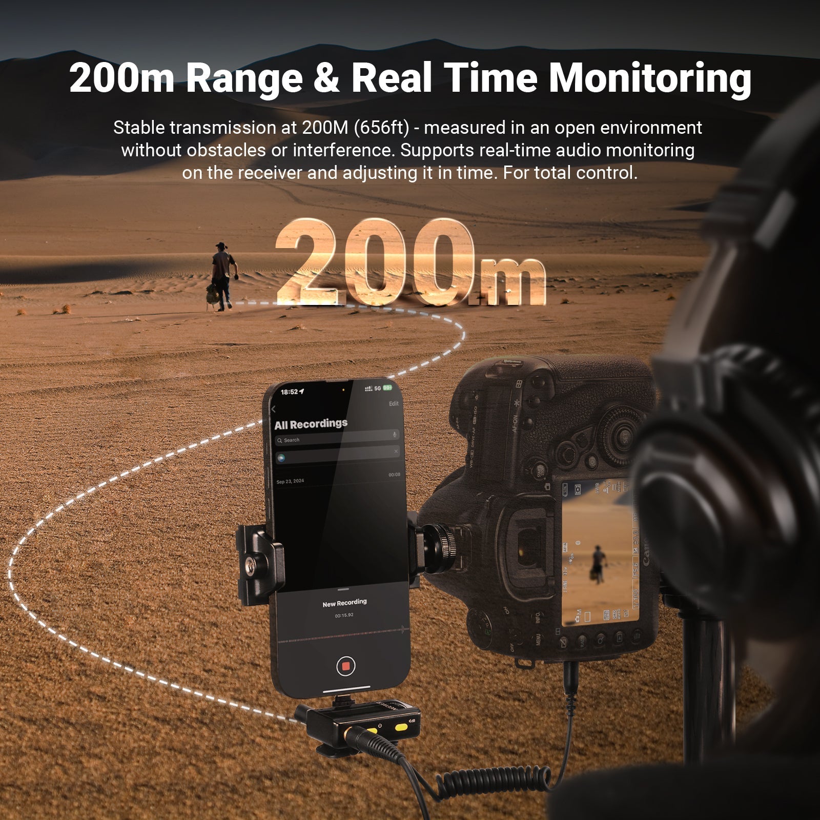 NEEWER CM28 Wireless Lavalier Microphone System