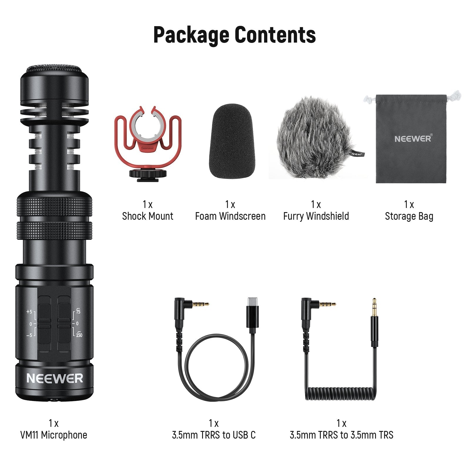 NEEWER VM11 Universal Plug & Play Microphone