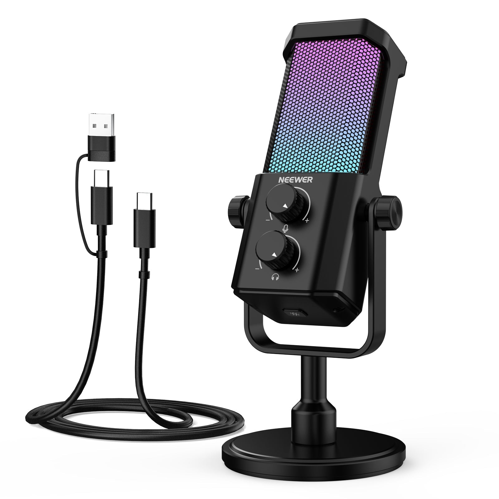 NEEWER UM01 AI USB Podcasting Microphone