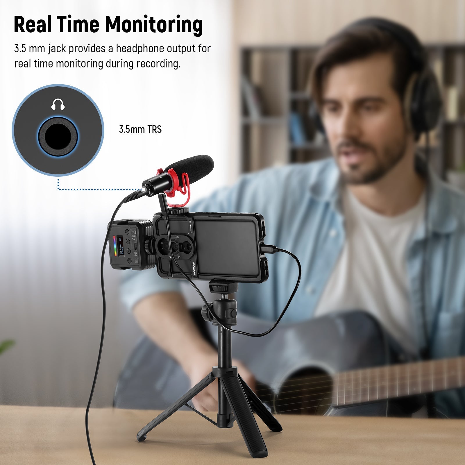 NEEWER KM17 USB C Microphone Noise Cancelling Plug & Play