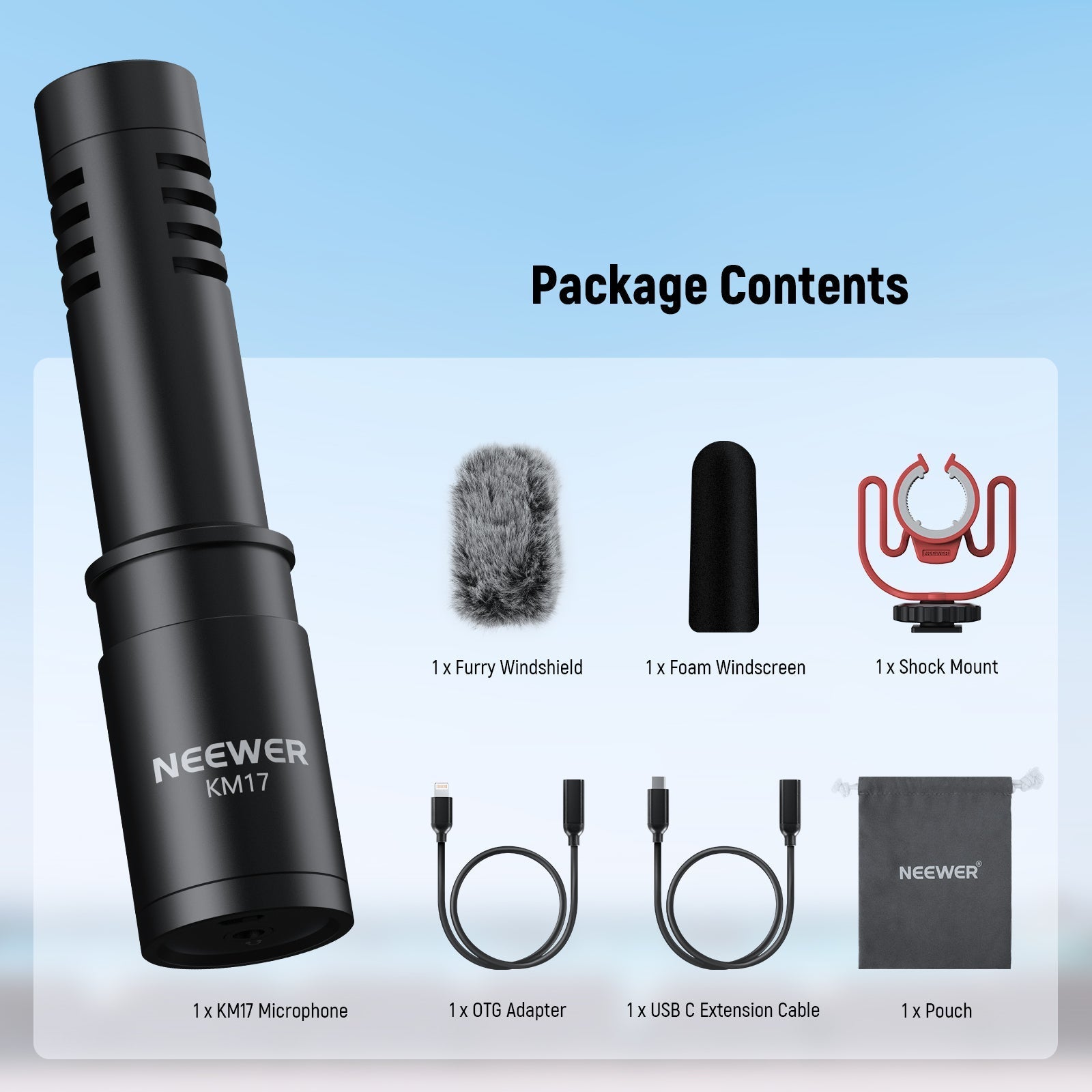 NEEWER KM17 USB C Microphone Noise Cancelling Plug & Play