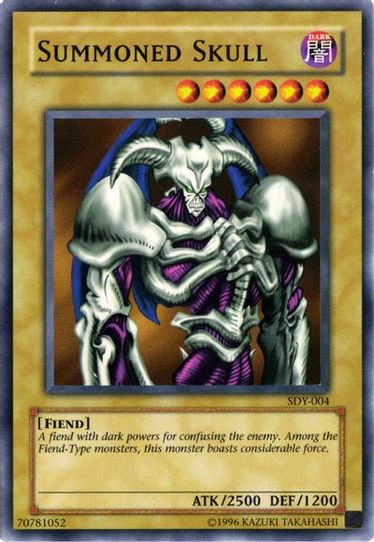 Summoned Skull (Sample Promo) (SDY-004) [Starter Deck: Yugi]