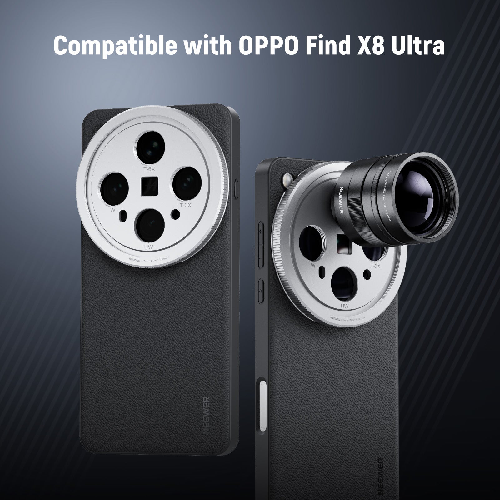 NEEWER PA117 Protective Phone Case For Oppo Find X8 Ultra