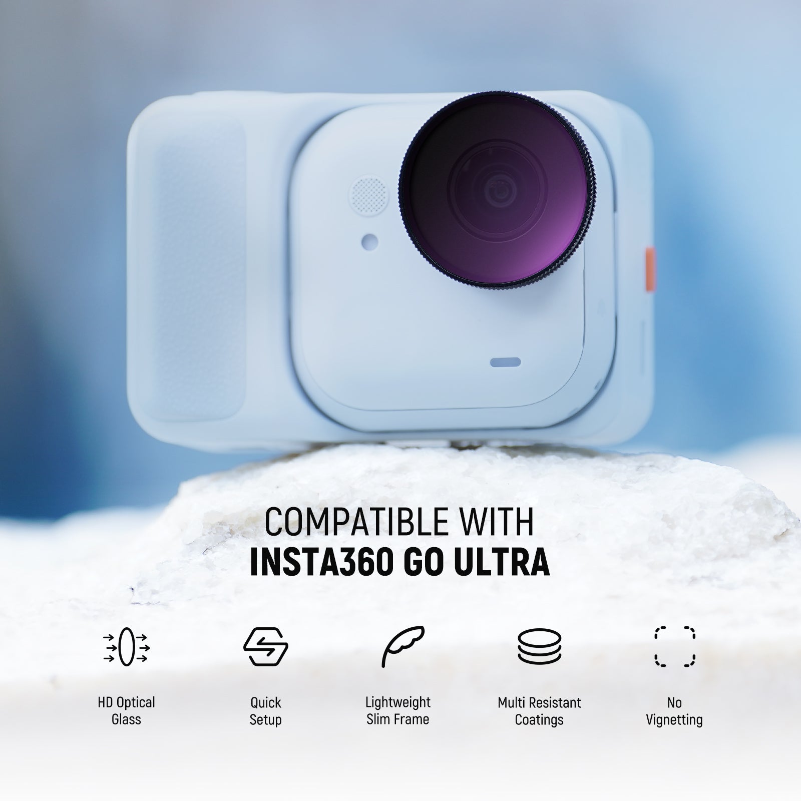 NEEWER Filter Set For Insta360 GO Ultra