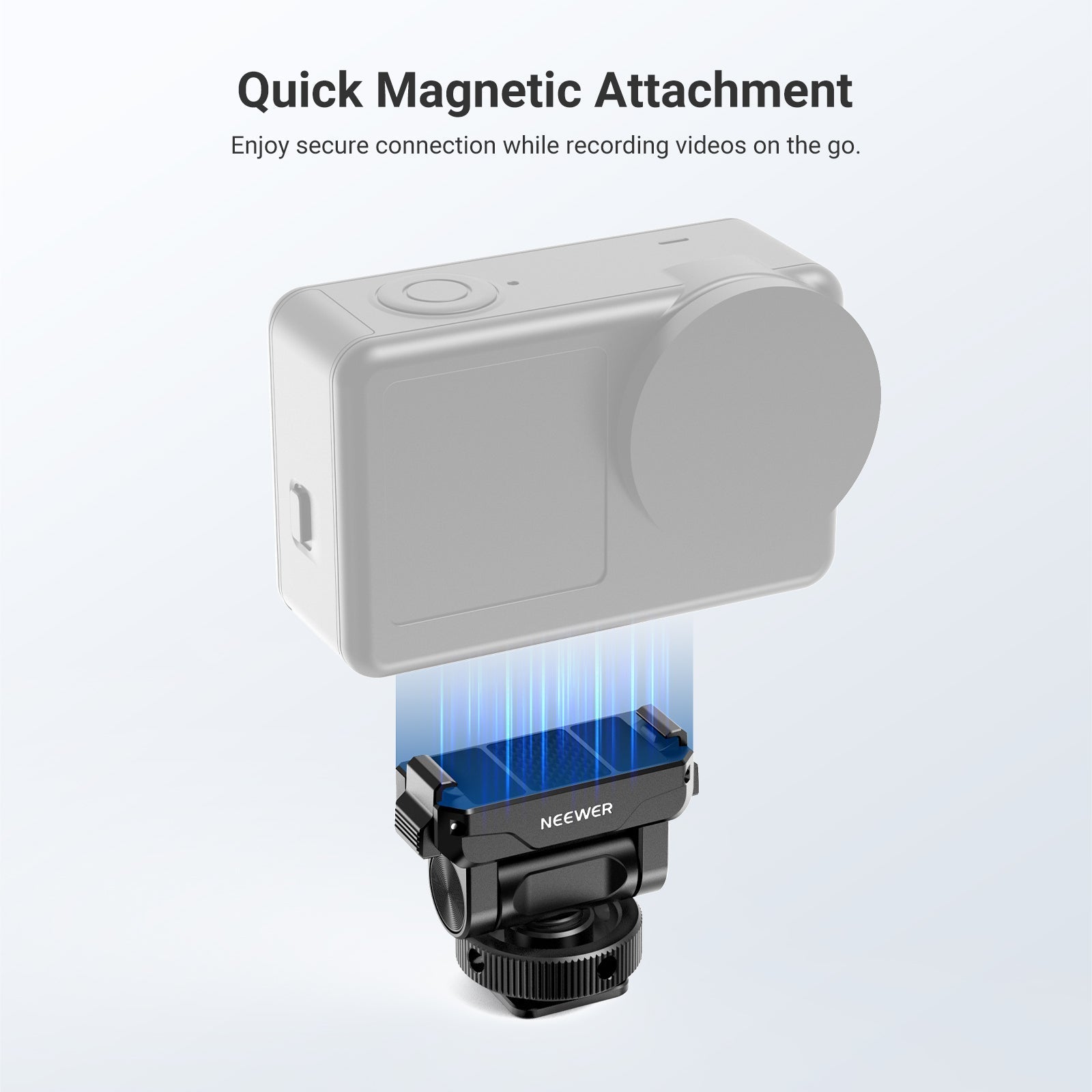 NEEWER AC072 Magnetic Quick Release Mount For DJI Osmo Action 6
