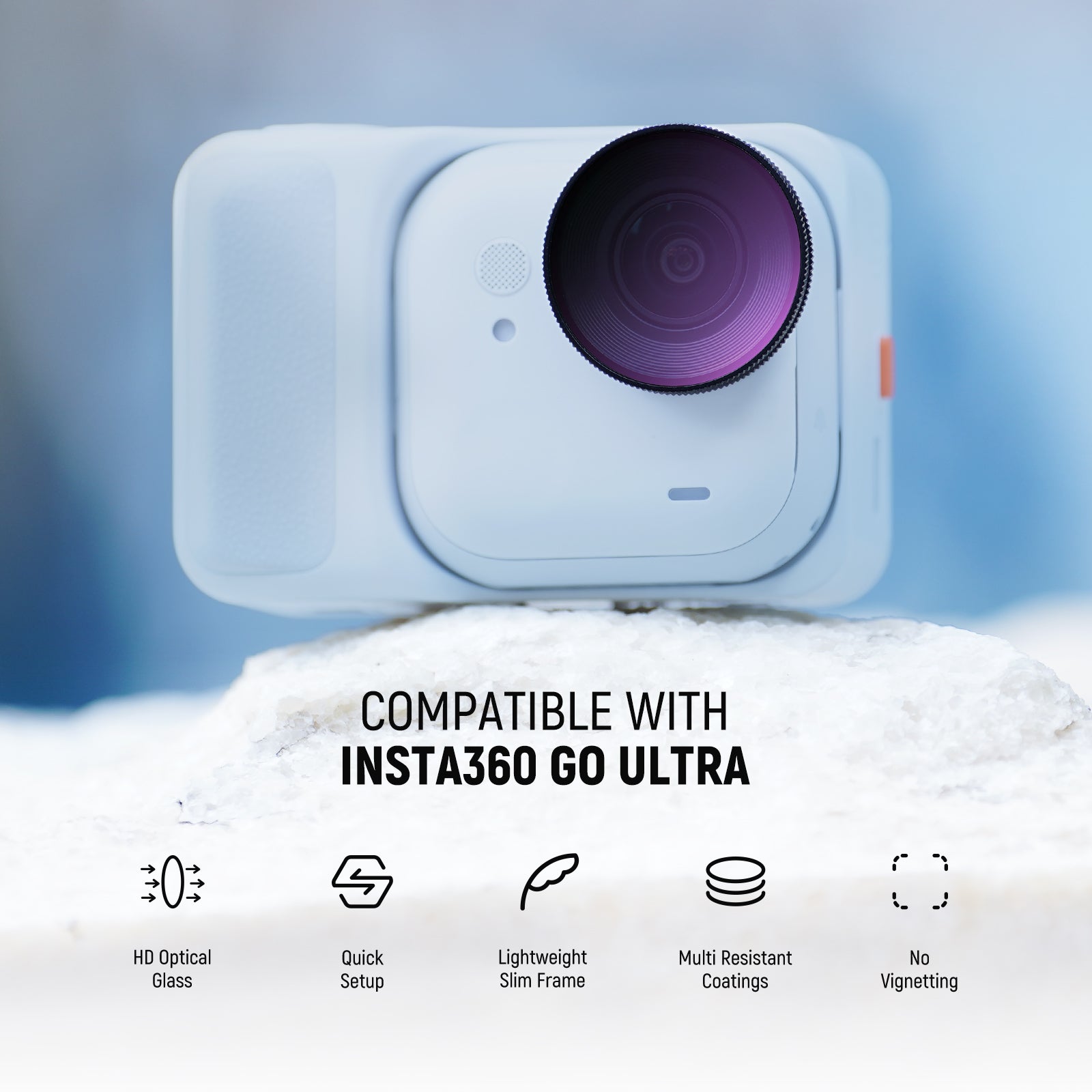 NEEWER Filter Set For Insta360 GO Ultra