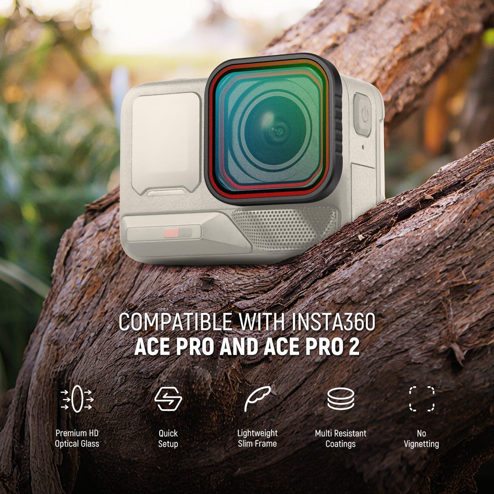 NEEWER FL-C19/FL-C20/FL-C21 Filter Set For Insta360 Ace Pro/Ace Pro 2