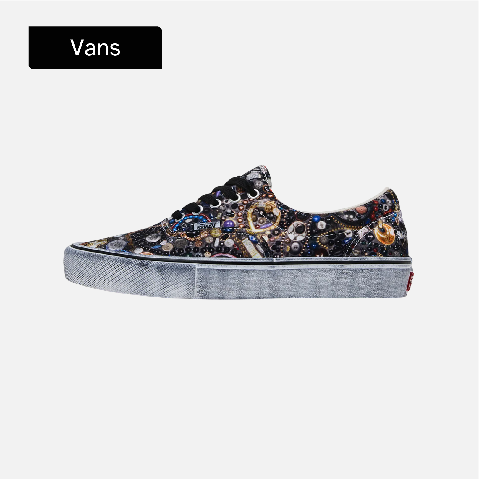 Supreme x Mike Kelley x Vans Era 'Black'