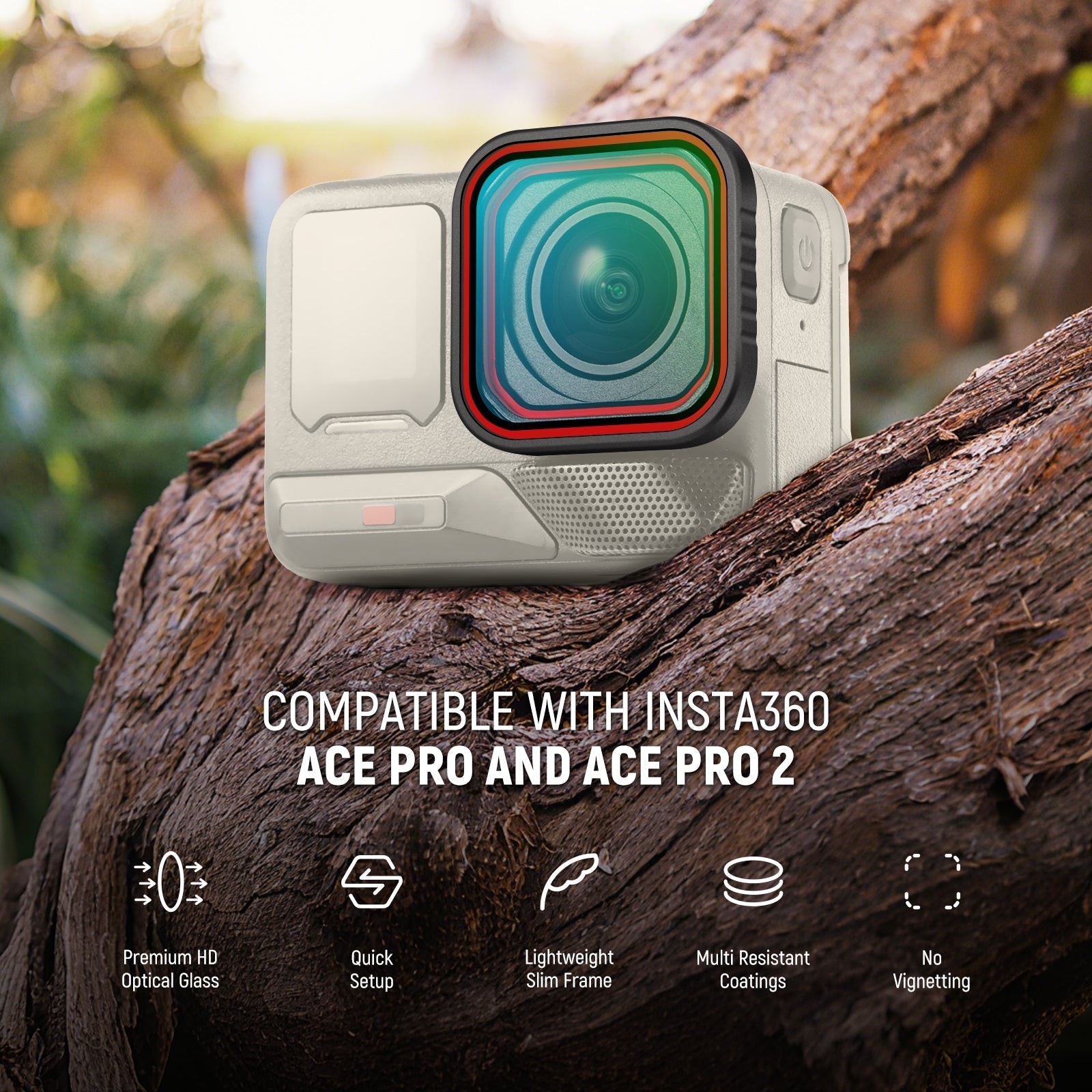 NEEWER FL-C19/FL-C20/FL-C21 Filter Set For Insta360 Ace Pro/Ace Pro 2