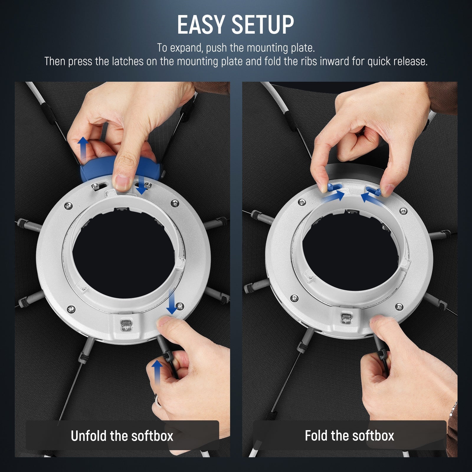 NEEWER 45CM/65CM/90CM Quick Release Octagonal Softbox