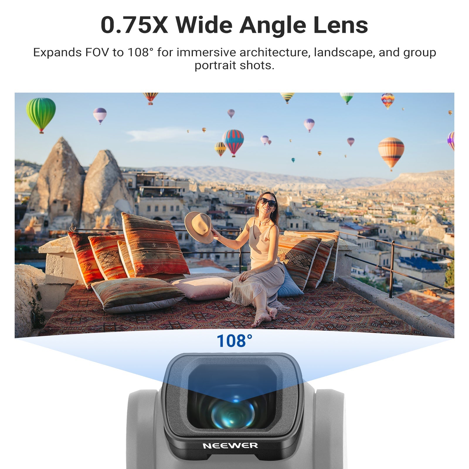 NEEWER FL-C84 Lens Filter Set For DJI Osmo Pocket 4/3/ Xtra Muse