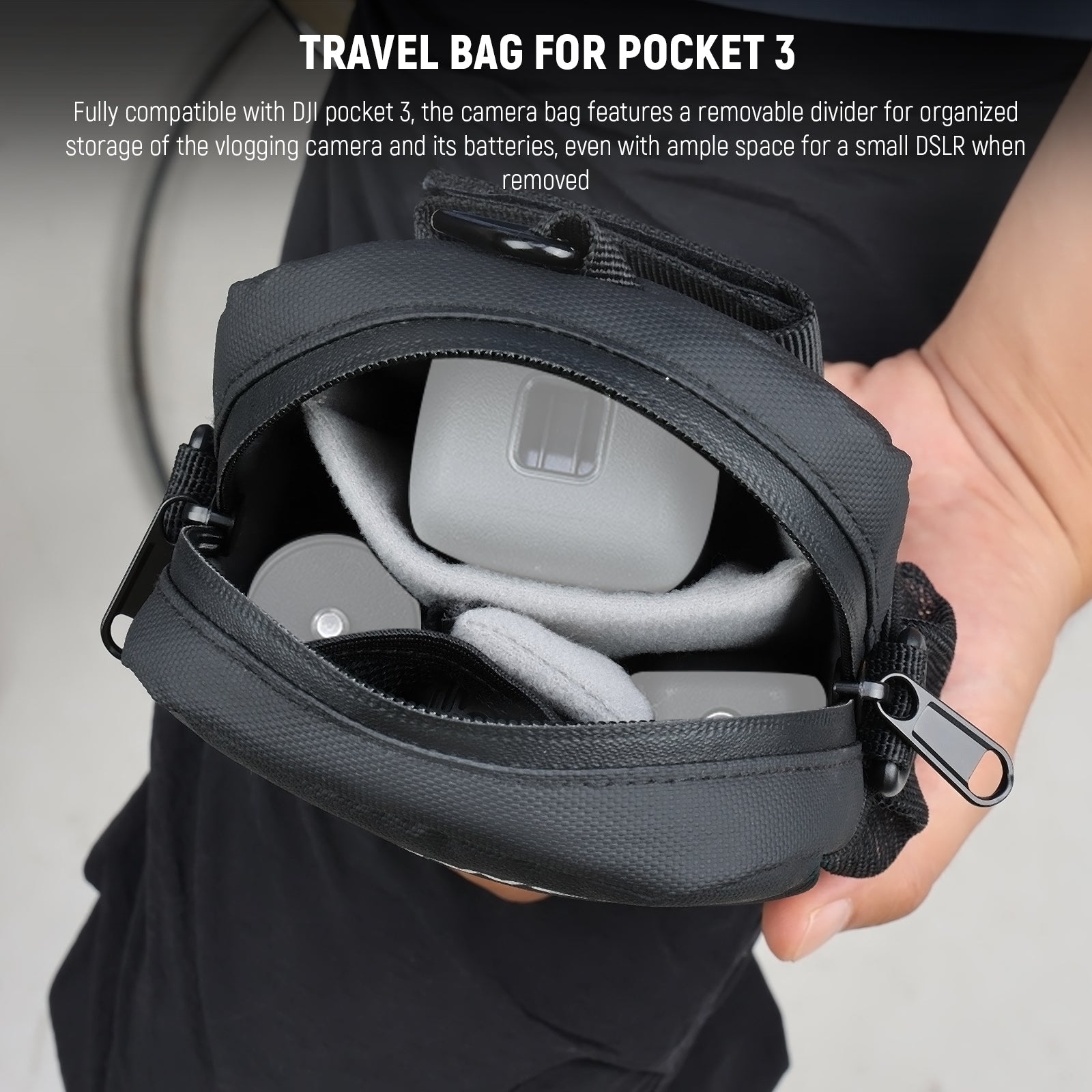 NEEWER BASICS PB13 Camera Sling Bag Crossbody For DJI Osmo Pocket 3