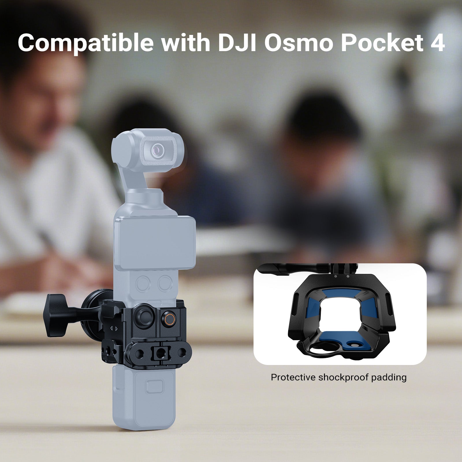 NEEWER AC069 Action Camera Cage Compatible with DJI Osmo Pocket 4 & Xtra Muse