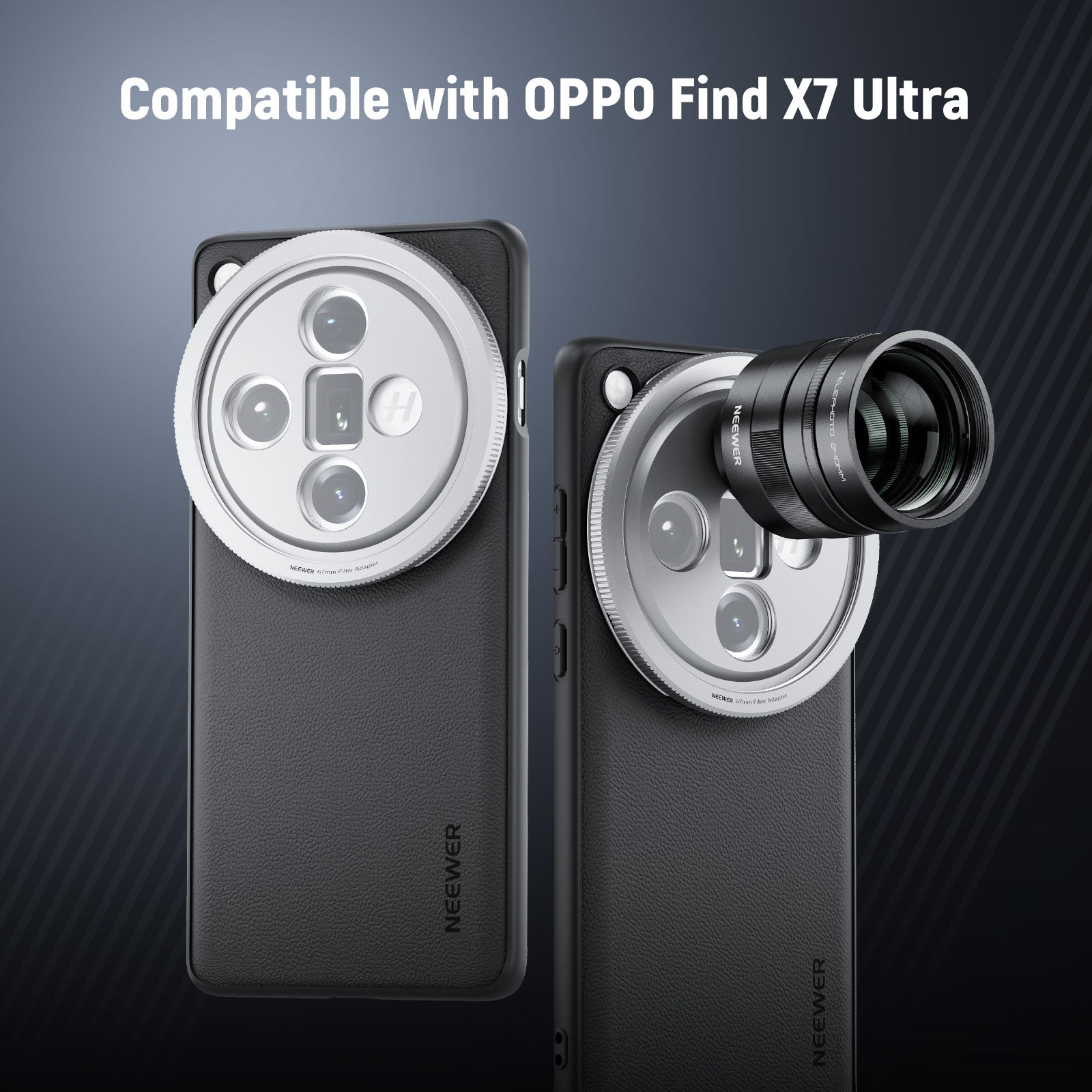 NEEWER PA116 Protective Phone Case For Oppo Find X7 Ultra