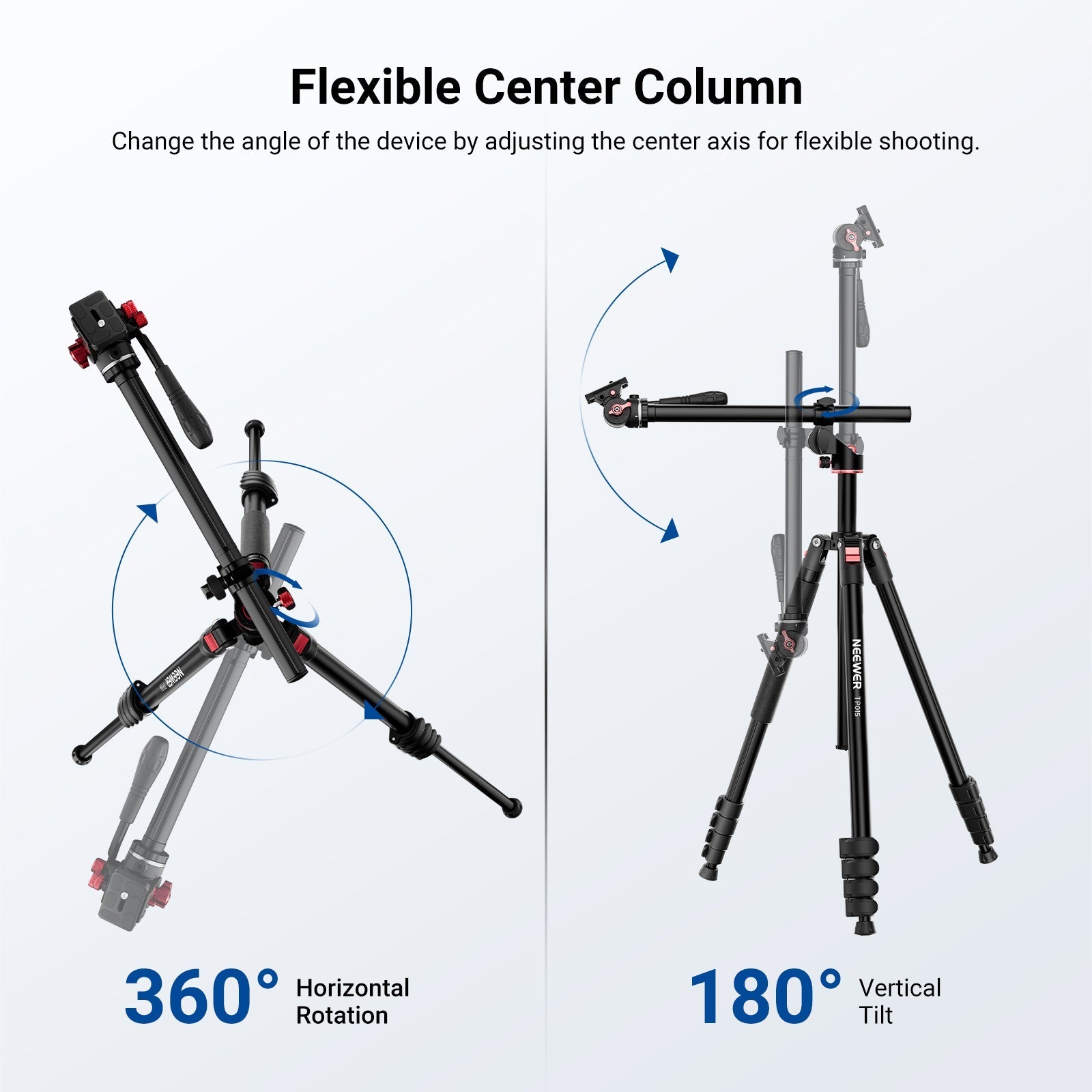 NEEWER BASICS TP015 Overhead Camera Tripod Monopod
