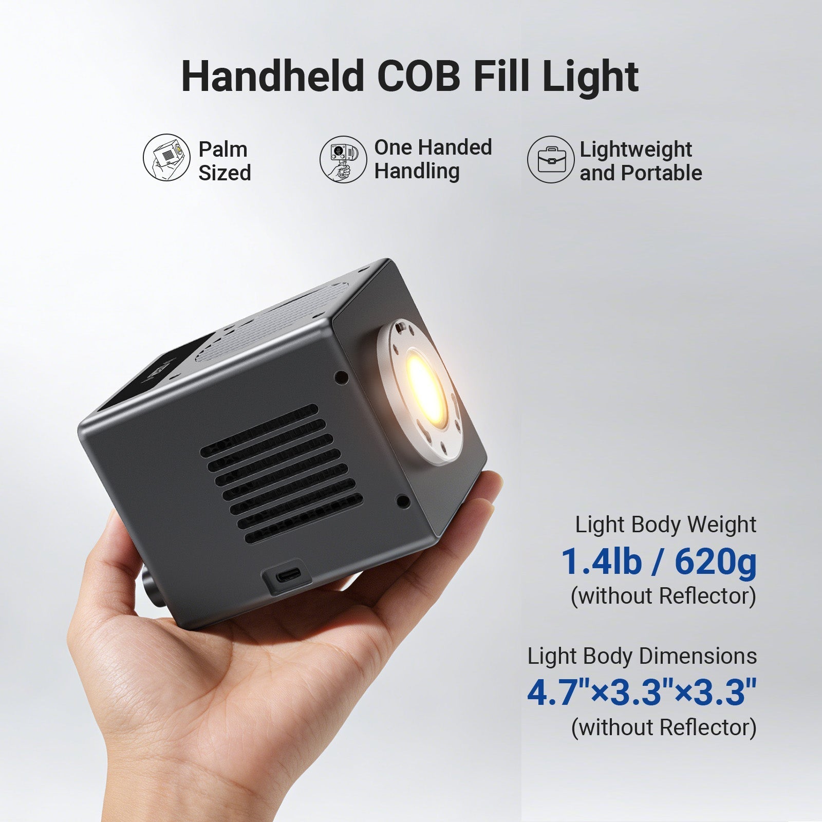 NEEWER HB60B 60W Portable Mini LED Video Light