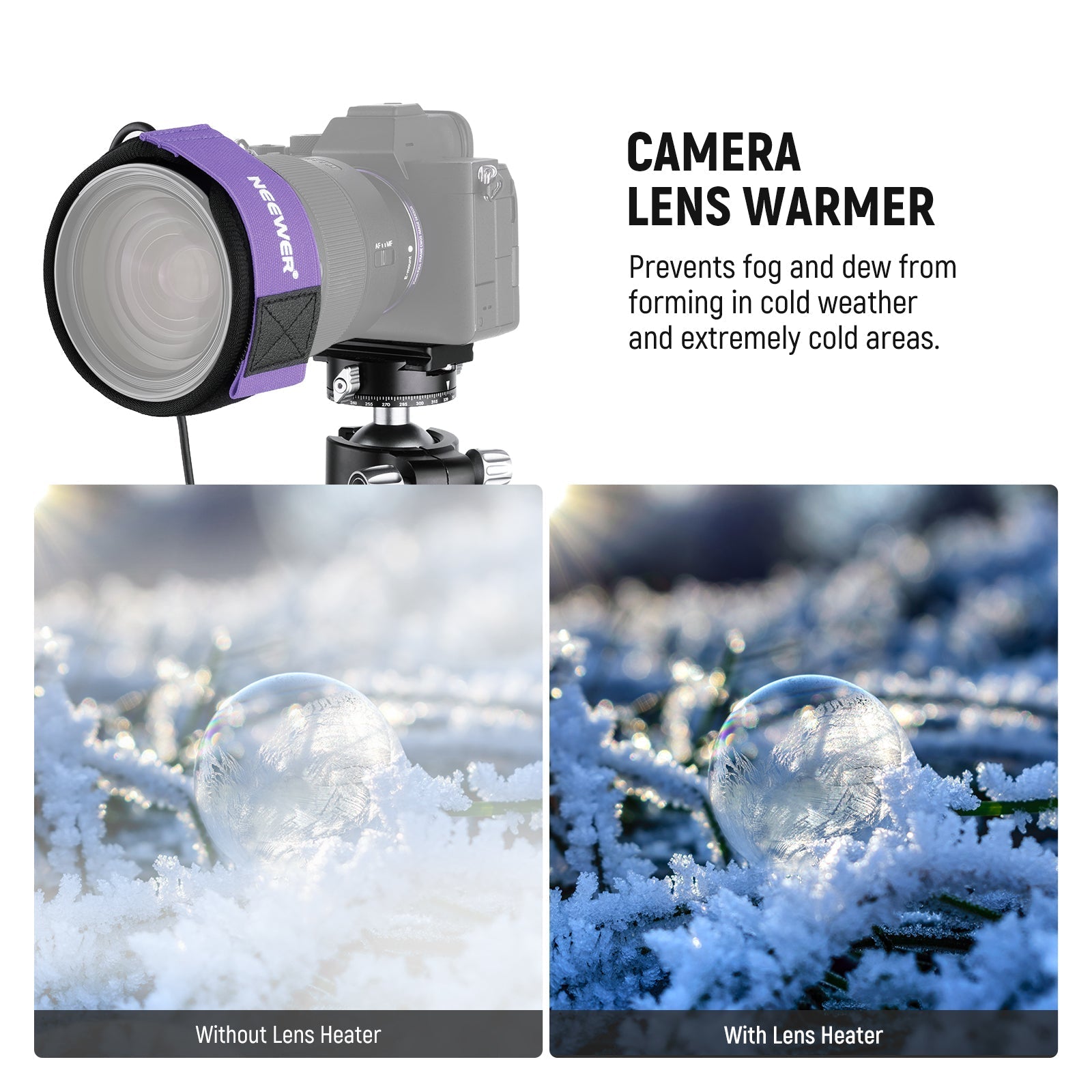 NEEWER HW-28B USB Lens Heater Warmer